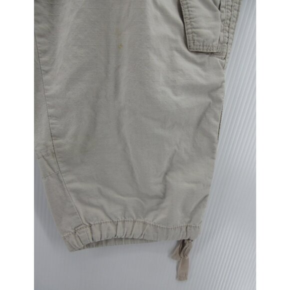 Calvin Klein Pants 30 Cargo Ripstop Outdoor Utility Crop Shorts Y2K * - Picture 5 of 16